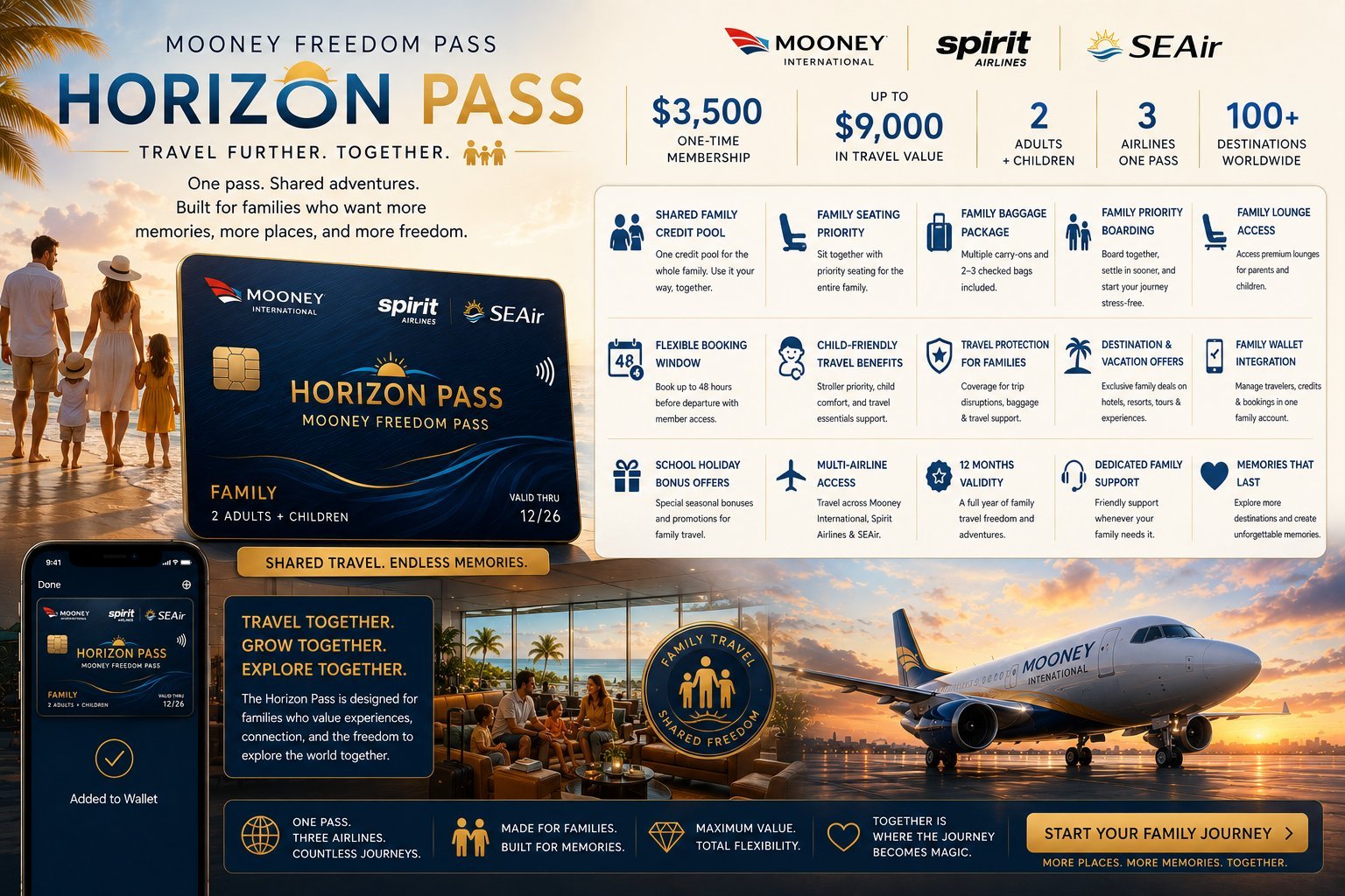 Mooney Horizon Pass Detailed Dashboard Overview